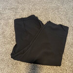 Abercrombie & Fitch Curve Love Trousers – High Rise Wide Leg Pants
